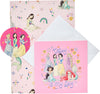 Disney Princess Wrap, Card and Tag Pack Gifting Bundle