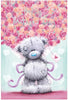 Bear With Bunch Of Roses Softly Drawn Mother's Day Card