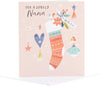 Lovely Pink Design Nana Christmas Card