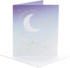 Moon Design Birth Congratulations New Baby Card