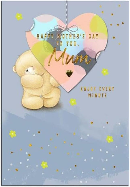 Forever Friends Mum Heart Keepsake Mother's Day Card