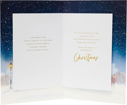 Magical Sky Design Son Christmas Card