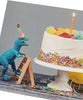 Cake & Dinosaur Design Blank Card