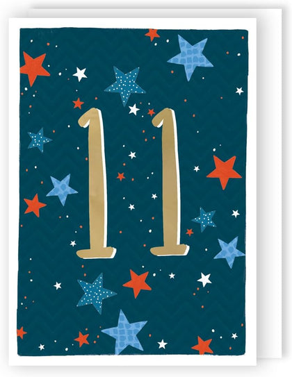 Contemporary Eleven-Tastic! Boy 11th Birthday Card