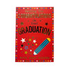 On Your Graduation Multi Stars Design Congratulations Card