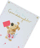 From Your Granddaughter Boofle With Bunch of Flowers Design Mother's Day Card