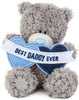 Me to You Tatty Teddy Father's Day 'Best Daddy Ever' Bear 10cm