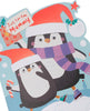 Cute Penguins Design Mummy Christmas Card