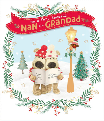 Boofle A Very Special Nan & Grandad Christmas Card