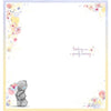 Bear Holding Flower Get Well Accident Card