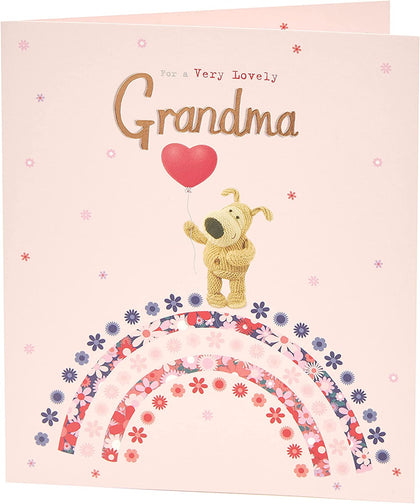 Boofle Sweet Design And Balloon Grandma Birthday Card