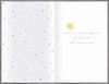 Sunshine and Rainbow Grow Baby Girl Birth Congratulations Card