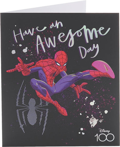 Marvel  Awesome Design, With Spider-Man Birthday Card