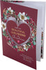 Traditional Heart and Verse Design Girlfriend Boxed Christmas Card