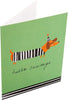 Contemporary Sausage Dog Design Any Occasion Blank Card