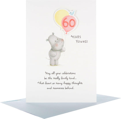 60th Birthday Card 