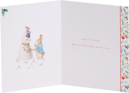 Sweet Tree Design Peter Rabbit Daddy Christmas Card