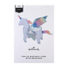 3D Pop-Up Unicorn Design Birthday Card