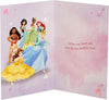 Disney Princess Cinderella, Belle, Ariel, Jasmin, Moana And Tiana Daughter Birthday Card