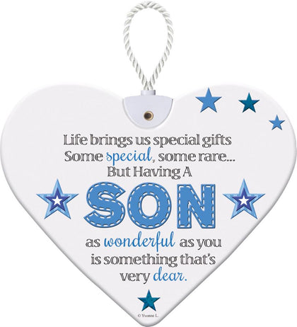 SON HeartFelts Hanging Plaque