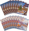 2 Festive Scene Designs Pack of 16  Charity Christmas Cards