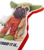 Star Wars Photo Funny Yoda Dog Design Birthday Card