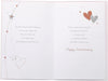 Heartfelt Message Mum & Dad Wedding Anniversary Card