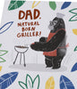 Gorilla BBQ Design Dad Father's Day Card