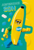 Lego Banana Building Block Son Birthday Card