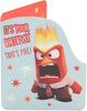 Disney Anger Design from Inside Out 2 Birthday Card for Him