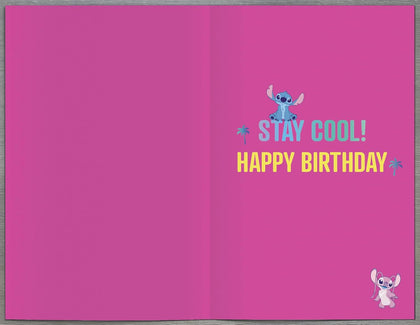 Disney Stitch Design For Teens 13th Birthday Card