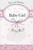 Special Wishes On the Birth of your Baby Girl Card