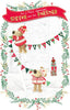 Boofle Sister & Partner Embellished Christmas Card