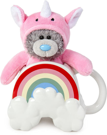 Me To You Bear Rainbow Shaped Mug & Unicorn Plush Gift Set