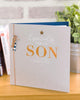 Star Attachment Sentimental Son Birthday Card