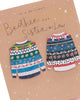 Festive Jumpers Design Brother and Sister-in-Law Christmas Card