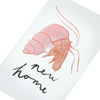 Kindred New Home Crab Design Blank Greetings Card