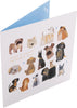 Cute Illustrated Dog Breeds Design From The Dog Father's Day Card
