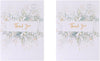 Botanical Design Multipack of 20 Thank You Cards