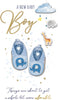 Adorable New Baby Boy Congratulations Card