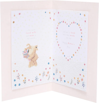 Cute Design Boofle Wife Mother's Day Card