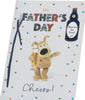 Boofle Holding Glass of Beer Father's Day Card