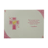 For Daughter Dove And Cross Pink Design Confirmation Religious Greeting Card