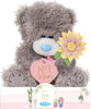 Tatty Teddy 'No.1 Mum' Plush Bear On Gift Plinth 15cm Official Mother's Day Collection