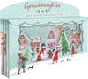 Granddaughter Spectacular 3D Street Scene Freestanding Christmas Card