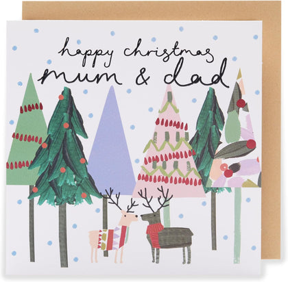 Kindred Happy Christmas Mum & Dad Card