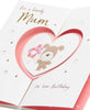 Heart Design Mum Birthday Card