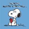 Peanuts Snoopy Sending Happy Thoughts... General Birthday Card