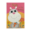 For You Nan Bunny with Carrot Design Birthday Card