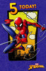 Spiderman Design 5th Kids Birthday Card For Him